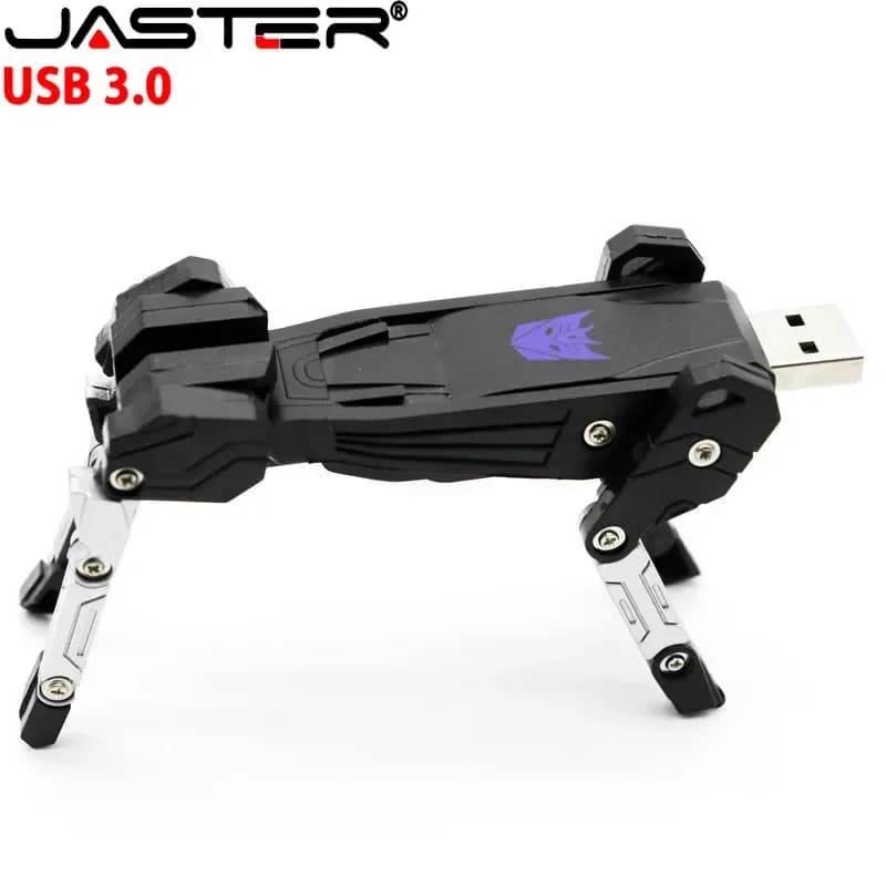 Transformers Chiavetta USB 3.0 in plastica 4G 8 GB 16 GB 32 GB 64 GB 128 GB Chiavetta ad alta velocità Creatività Memory Stick Capacità reale
