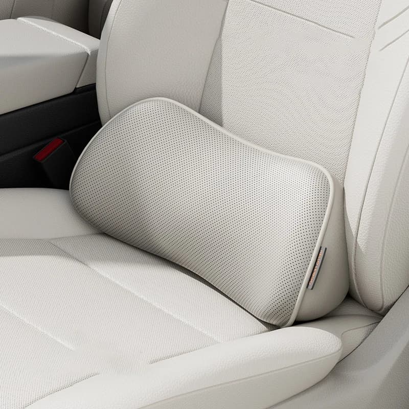 Lower Back Pillow Soft Car Seat Lumbar Support Non-slip Car Back Cushion For Long-Distance Driving Car Chair Wheelchair