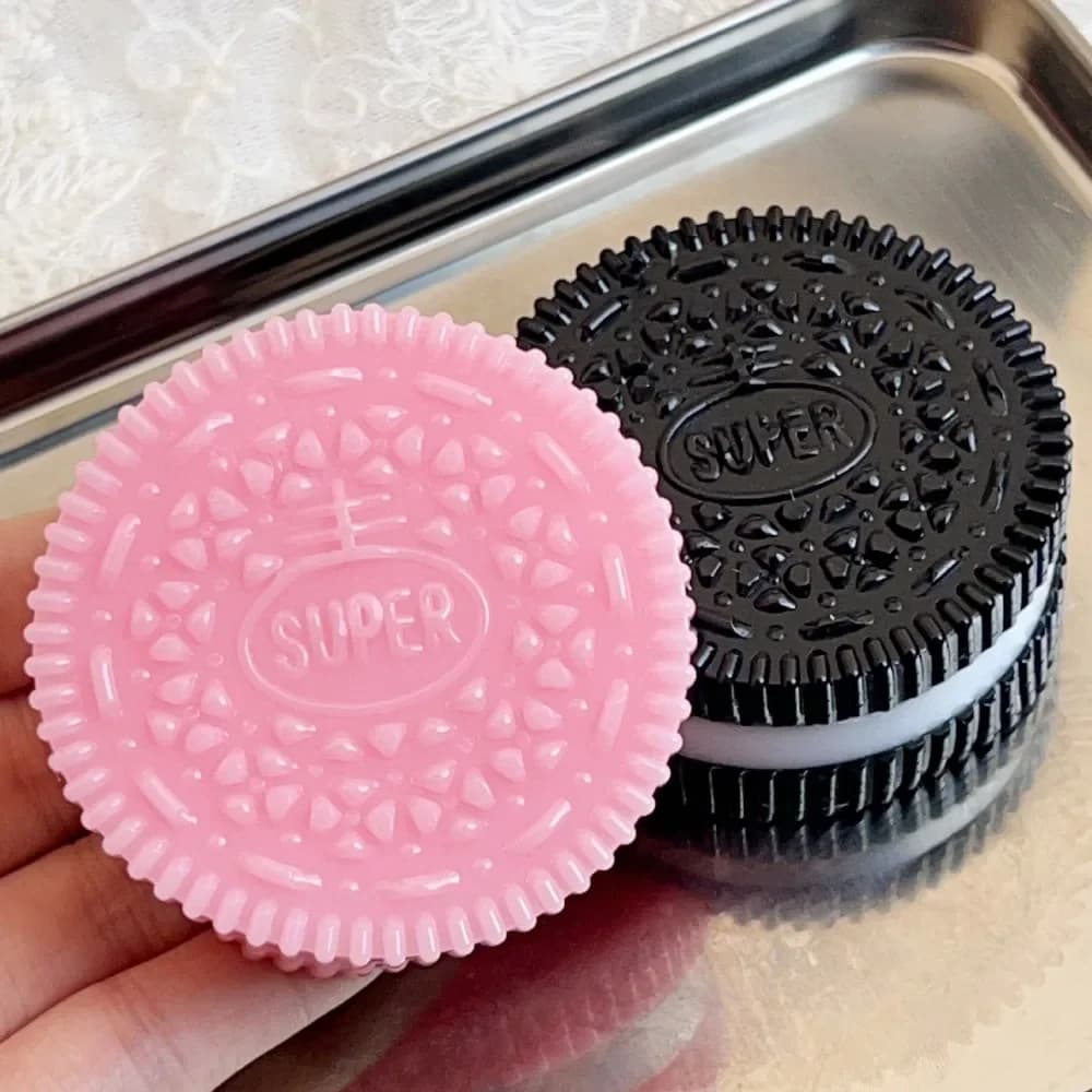 Soft and sticky Antistress Toy in Biscuit Shape Silicone, Mochi Taba Squishy, New Toy Fidget to Scratch, Kids Gift