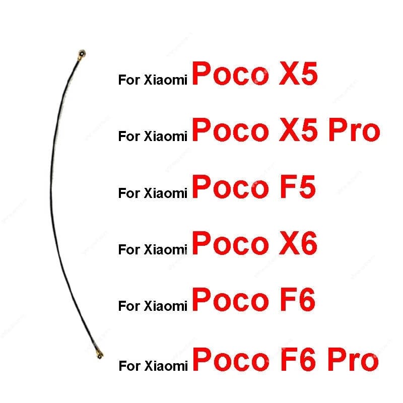 Per Xiaomi Pocophone POCO F6 F5 Pro Poco X6 X5 Pro Poco F6 M6 Segnale Wifi Antenna Cavo Della Flessione Segnale Connettore Della Flessione di Ricambio