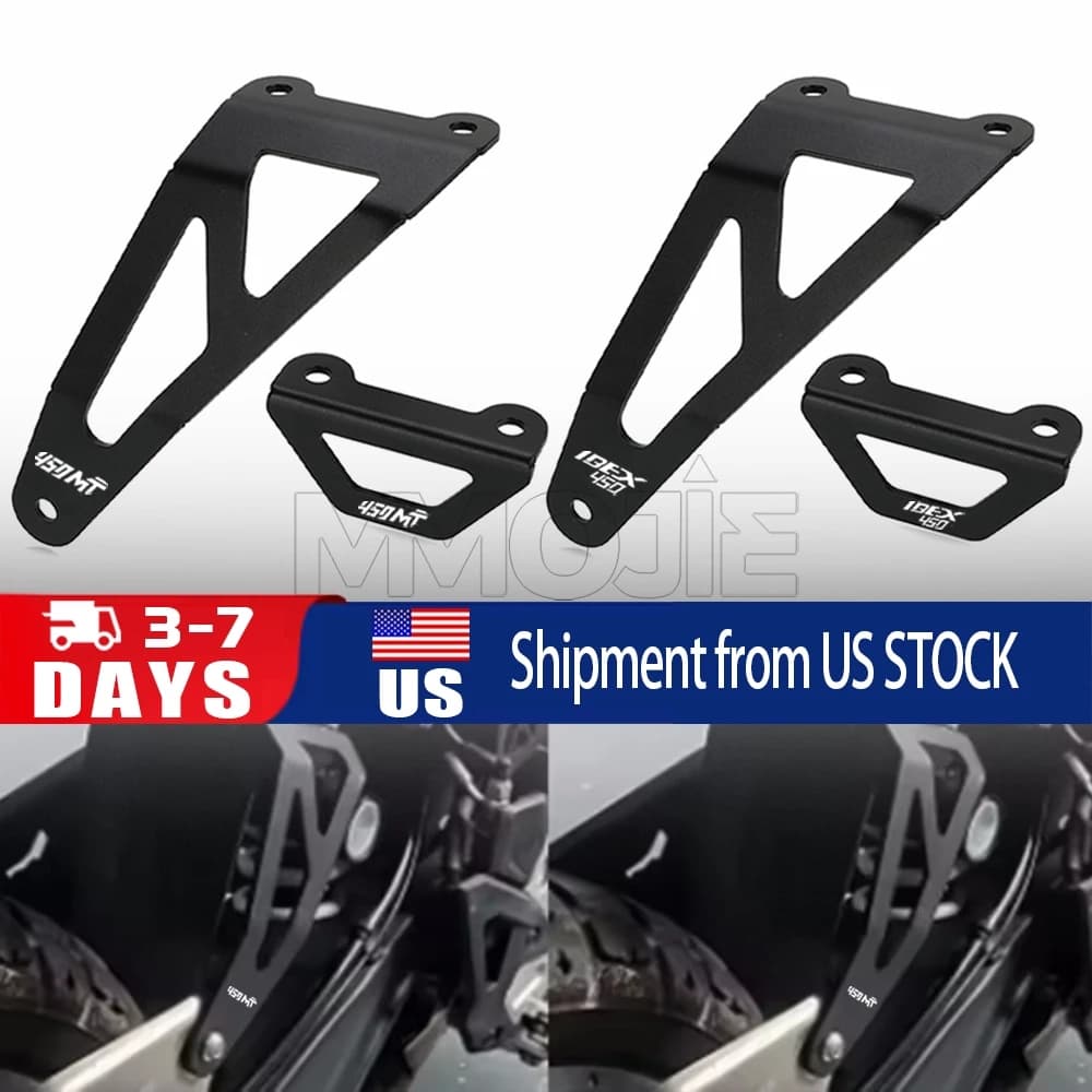 Staffa di supporto per scarico moto 450MT e copertura pedana posteriore per CFMOTO CF MOTO 450MT 450 MT Ibex 450 2024 2025 2026