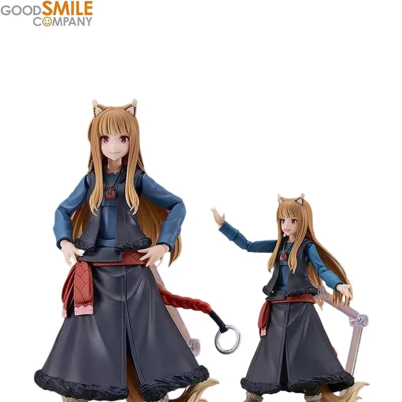 In Stock Original Max Factory figma Holo Spice and Wolf PVC 14cm Anime Character Collectible Display Toy