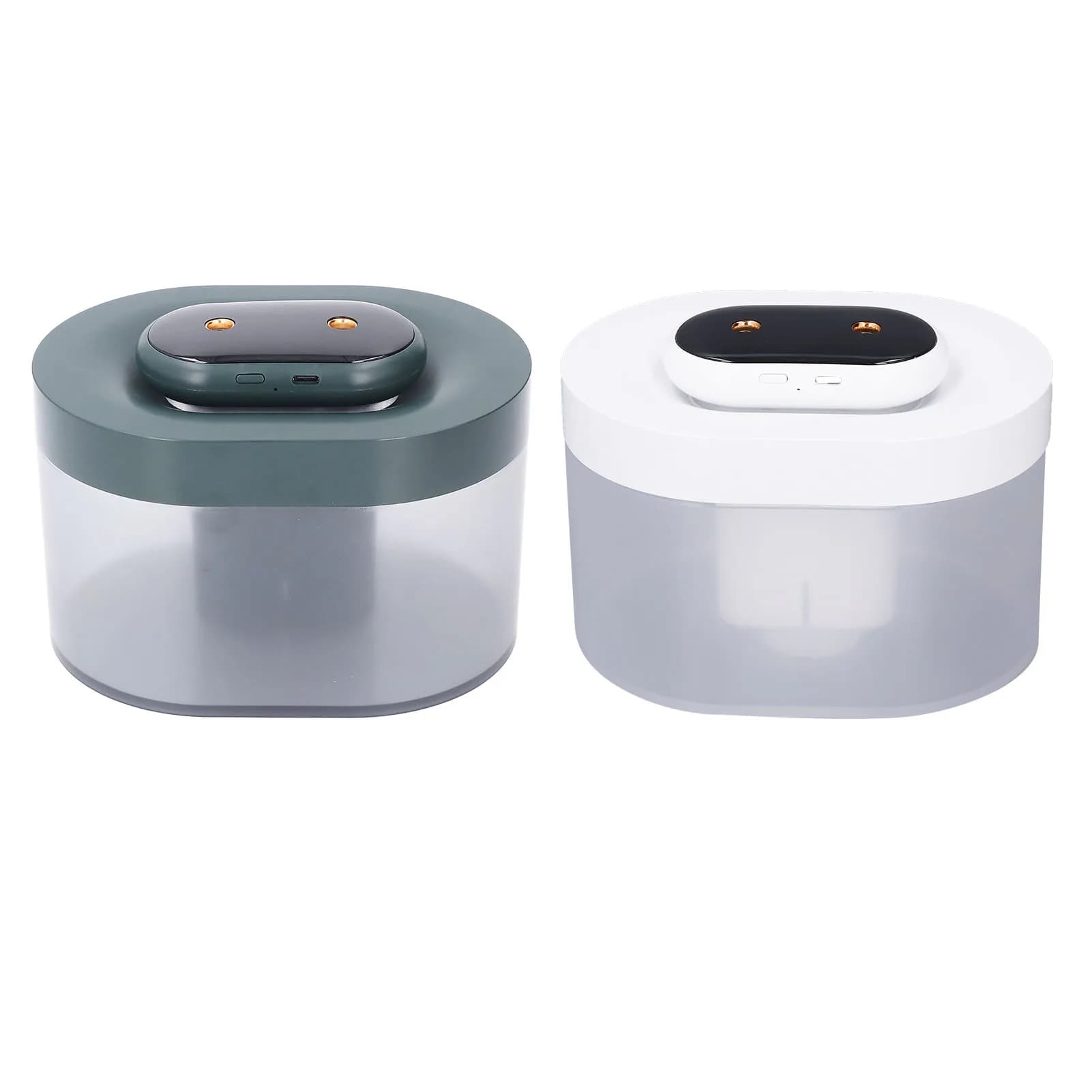 Cool Mist Air Humidifier Compact Essential Oil Diffuser Low Noise LED Display Interface Convenient Water Refilling for Bedroom