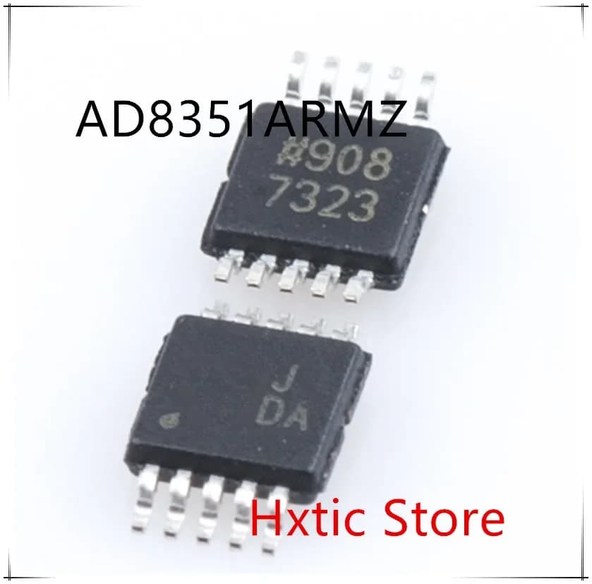 10 pz/lotto AD8351ARMZ AD8351ARM AD8351 MARCATURA JDA MSOP-10 IC