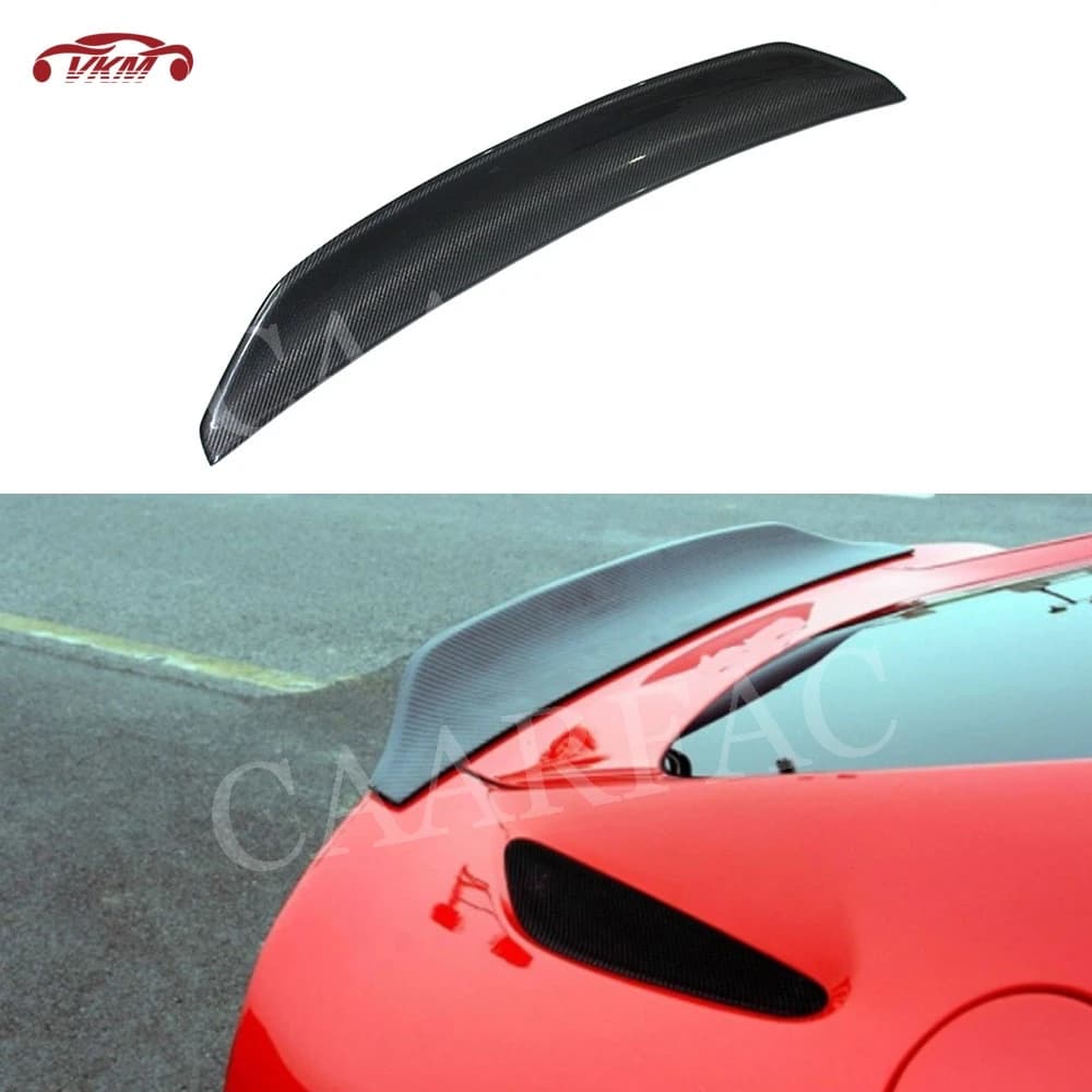 Custodia spoiler per anatra per bagagliaio posteriore in fibra di carbonio per Ferrari F12 Berlinetta 2013 2014 2015 2016 FRP Wings Car Styling