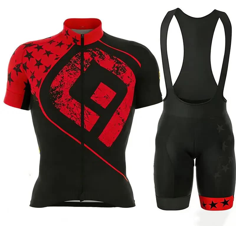 Complete with Cycling Team 2026 New Set Summer Clothing Cycling Men Knit Road Bike Shorts with Bretelle MTB Drying Fast Bicycling