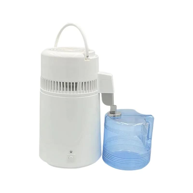 Distillatore di idrosol domestico Macchina per idrosol di olio essenziale in acciaio inossidabile bianco Macchina per acqua distillata dentale