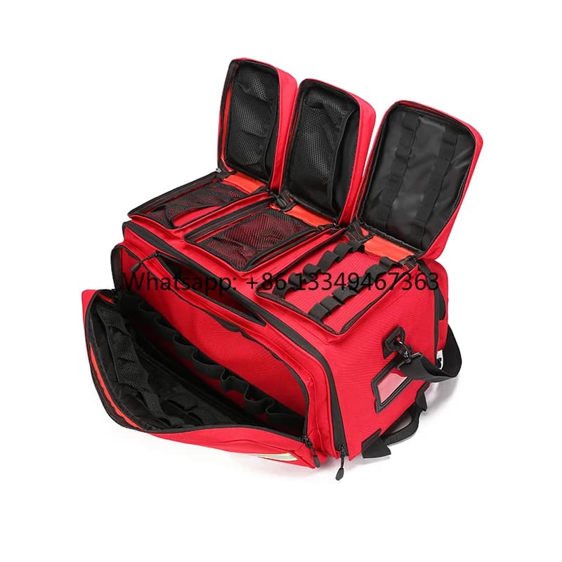 Kit di pronto soccorso traumatico durevole personalizzato Borsa di emergenza tattica Vuota Trousse De Premier con tutta la fabbrica di strumenti medici