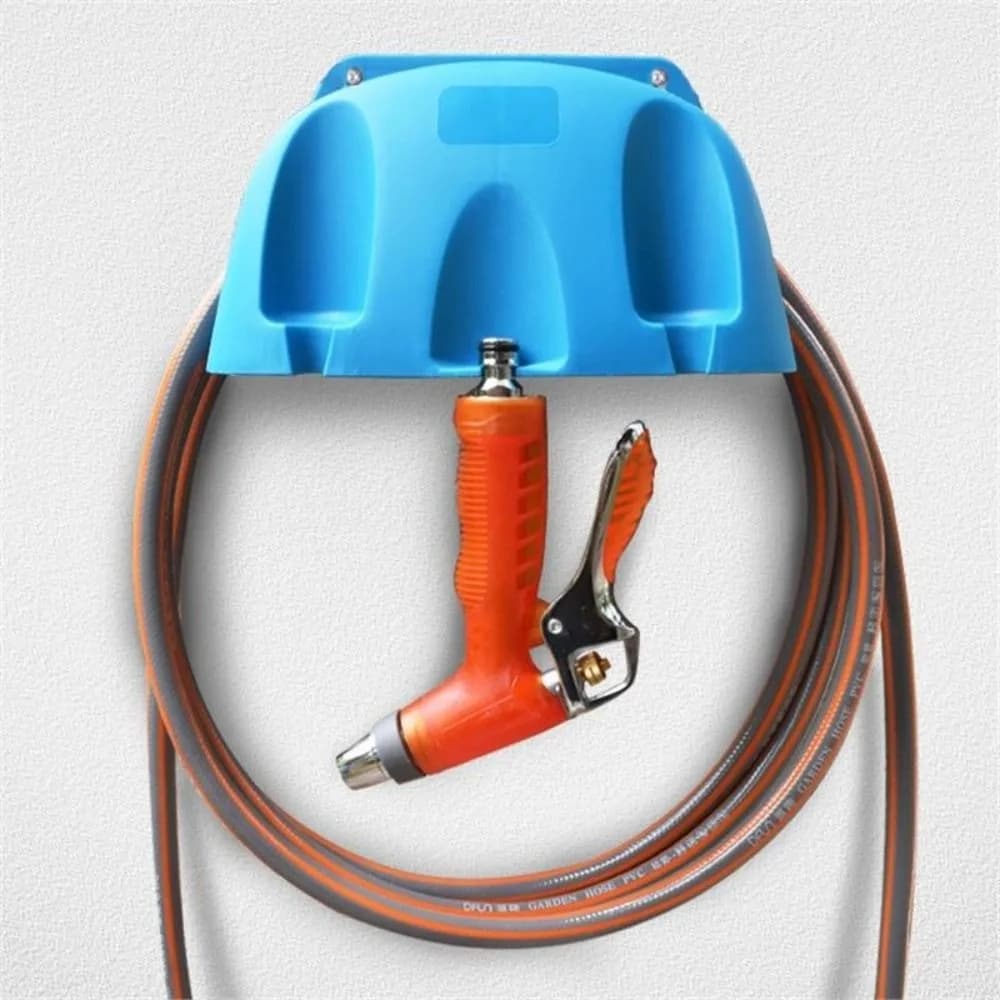 Supporto da Parete in Plastica per Tubo da Giardino, Organizzatore Universale Portatile Rinforzato e Durevole