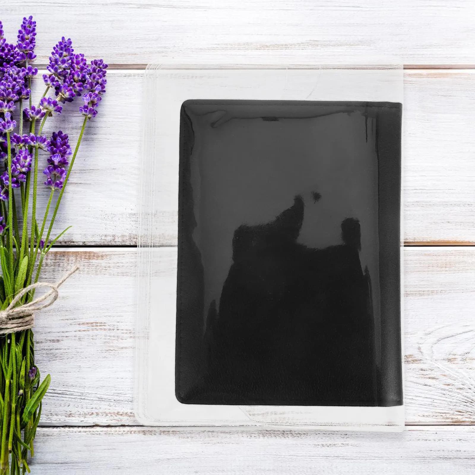 Copertina Trasparente in PVC per Quaderno Ricaricabile A6, Protezione per Diario, Planner, Scrapbook, Libri di Testo