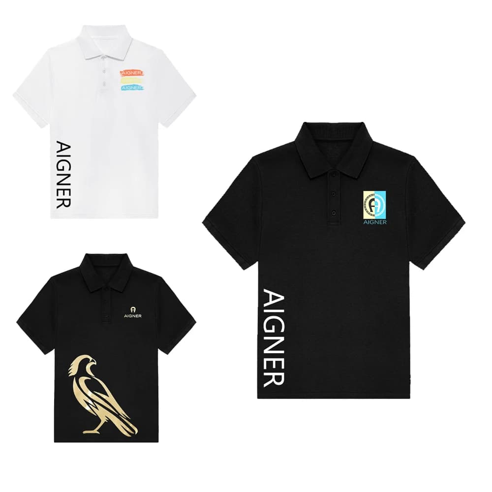 Polo a maniche corte per bambini Estate Nuova moda Abbigliamento sportivo per ragazzi Colletto ribaltabile Top per giovani Abbigliamento Abbigliamento per bambini