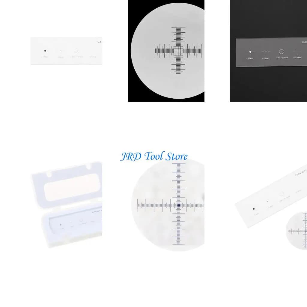 A2UD Electronic Eyepiece Microscope Camera Calibration Slide 0.01mm Microscope Slides