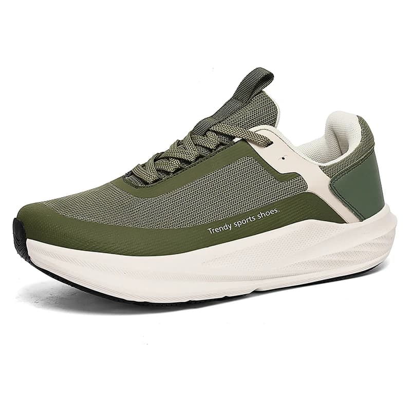 Scarpe da ginnastica da uomo antiscivolo per viaggi all'aperto, leggere, ammortizzate, traspiranti, per camminata, atletica e corsa casual