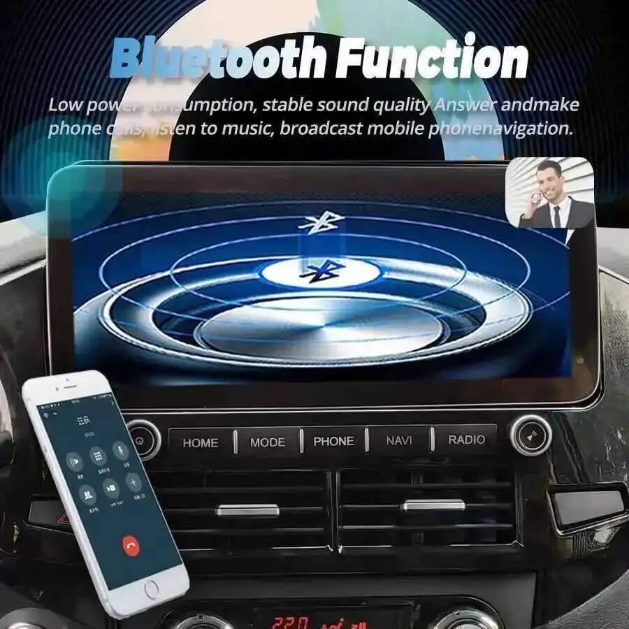 Autoradio stereo da 12,3 pollici con Carplay, GPS, DSP e navigazione per Mitsubishi Pajero 4 V73 2012-2016, schermo Android, lettore multimediale.