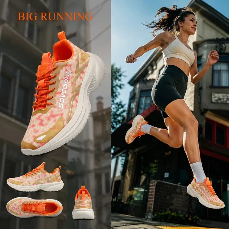 Brand Marathon Running Shoes Men's Breathable 2026 Tenis High-end Platform Soft-soled Hiking Shoes Women's Shoes Size 35-45