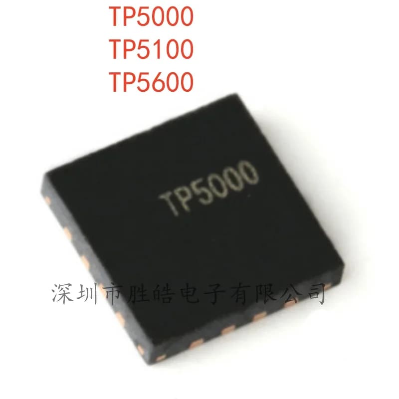 (10 PZ) NUOVO TP5000 5000 / TP5100 5100 / TP5600 5600 Chip caricabatteria al litio QFN-24 QFN-16 Circuito integrato