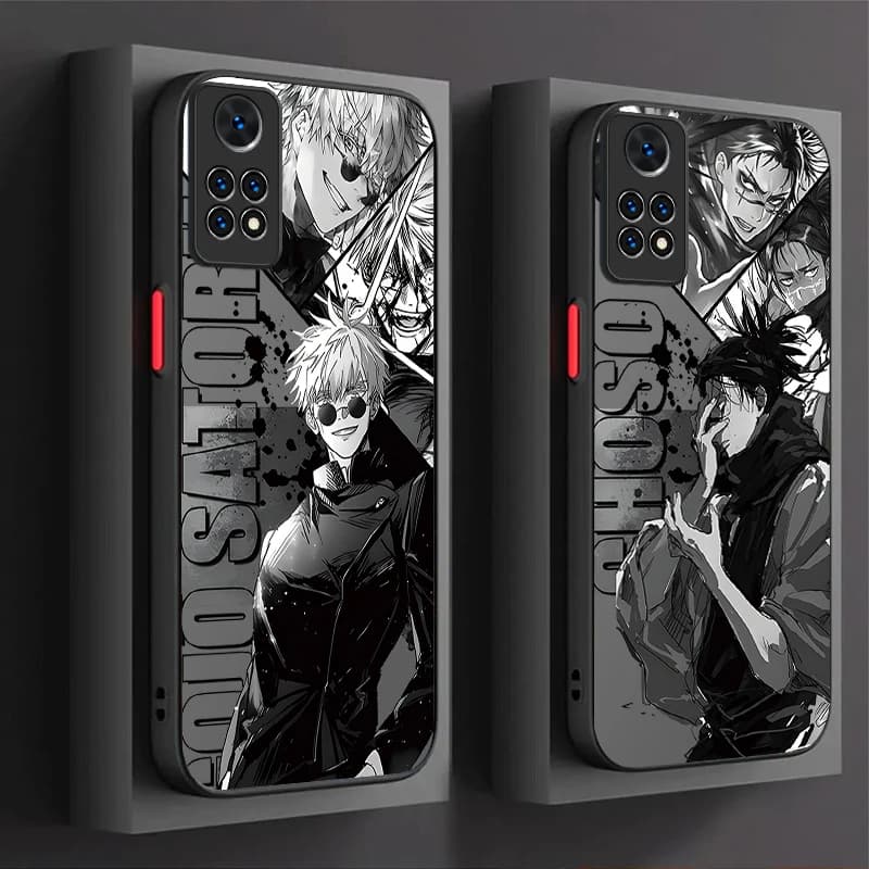 Cool Anime Jujutsu Kaisen Case For Xiaomi Redmi Note 14 13 12 11 Pro Plus 5G 12S 11S 10S 10 9 Redmi 14C 13C 12C 12 4G A3 A3X