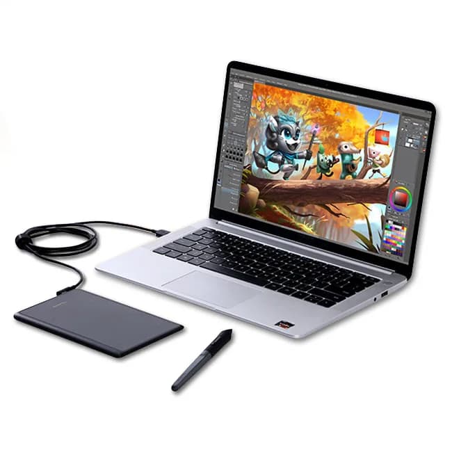 H420X Online School Children Teachers Electronic Drawing Digital Pen Graphic Tablet