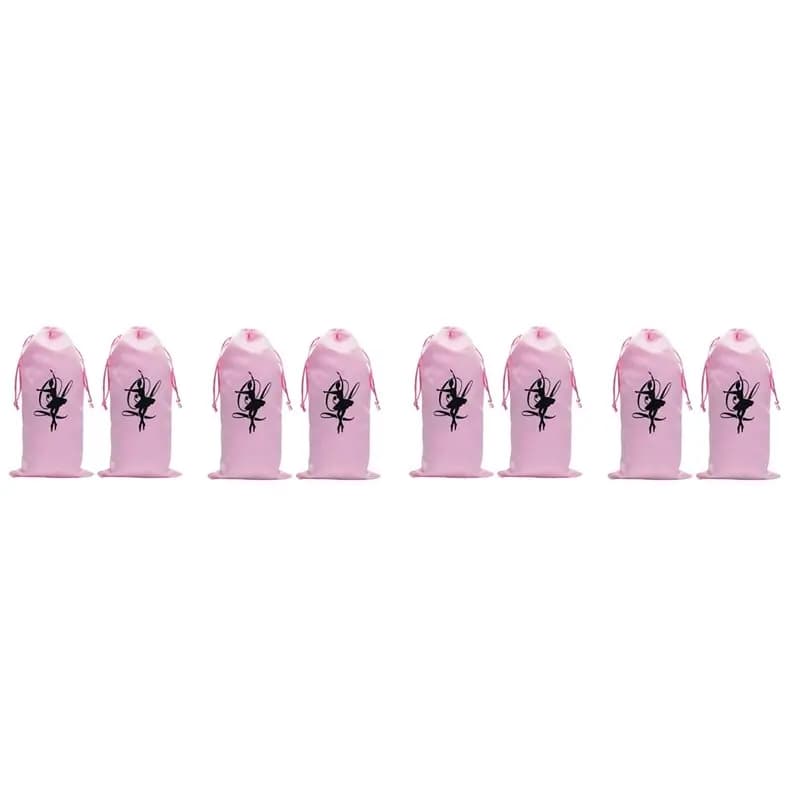 ABXF-8 Pezzi Borsa da Danza Porta Scarpe, Organizer per Balletto, Borsa a Mano, Borsa per Scarpe da Balletto, Rosa