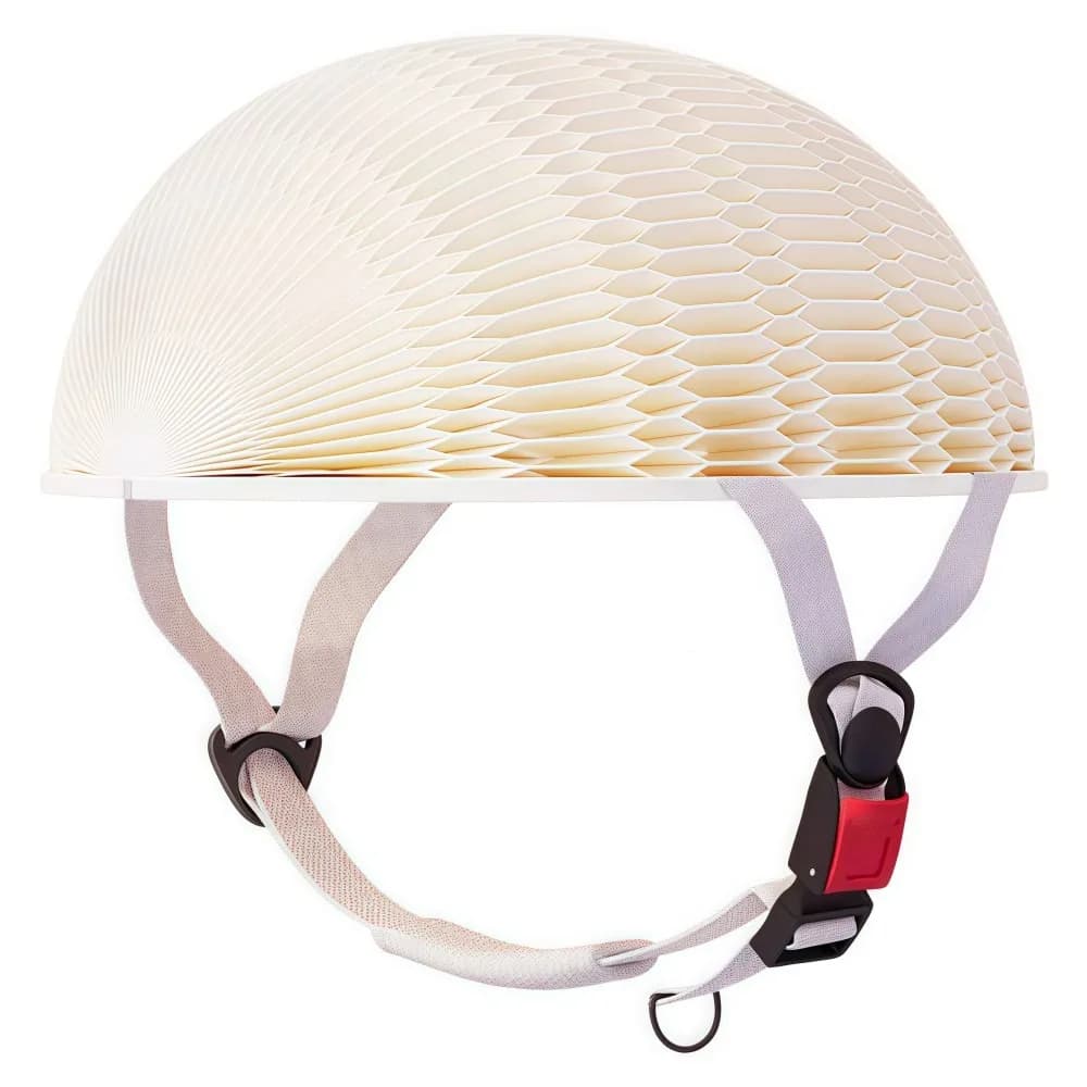 Casco da Bicicletta Unico, Traspirante e Pieghevole, Leggero e Robusto, Comodo Casco da Ciclismo con Design Traforato, Universale