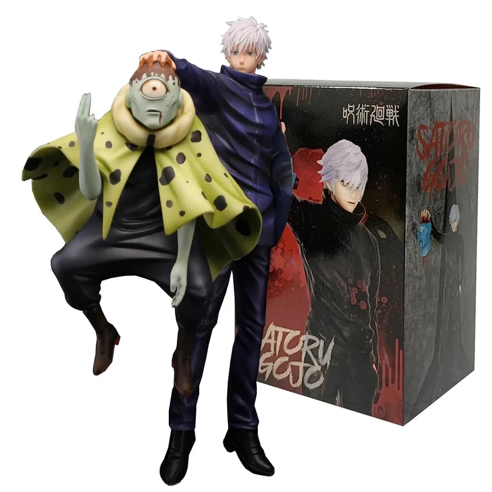 Action Figure Anime Jujutsu Kaisen 19CM - Satoru Gojo Risveglio Volante (Stagione 2) - Modellino da Collezione in PVC - Regalo