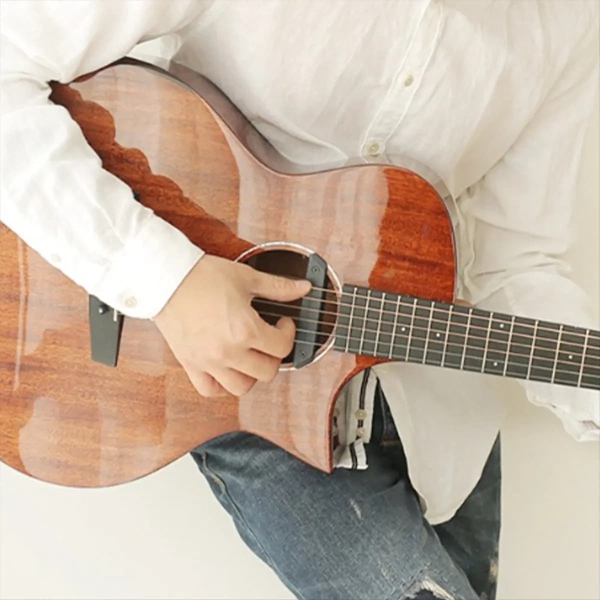 Fashion ~ DOUBLE Pick-Up per chitarra Preamplificatore per chitarra acustica Preamplificatore professionale Pickup con foro sonoro Pickup magnetico