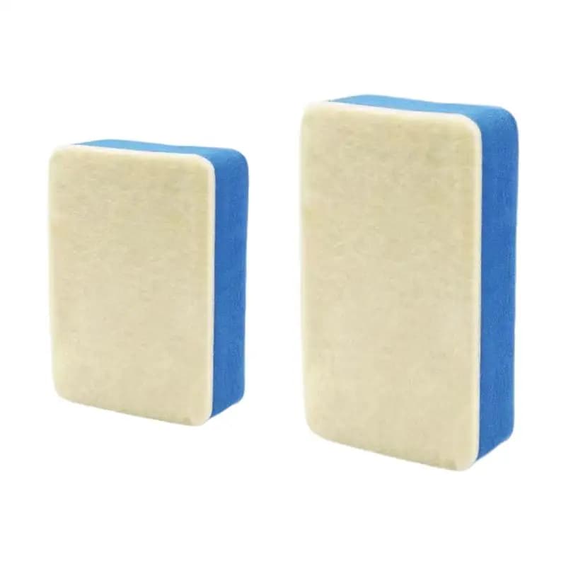 Spugna applicatore per tampone per lucidatura in feltro di lana per lucidatura per auto per spazzola per finestre Tergicristallo in microfibra Strumenti per la pulizia dell'auto Spazzola per dettagli