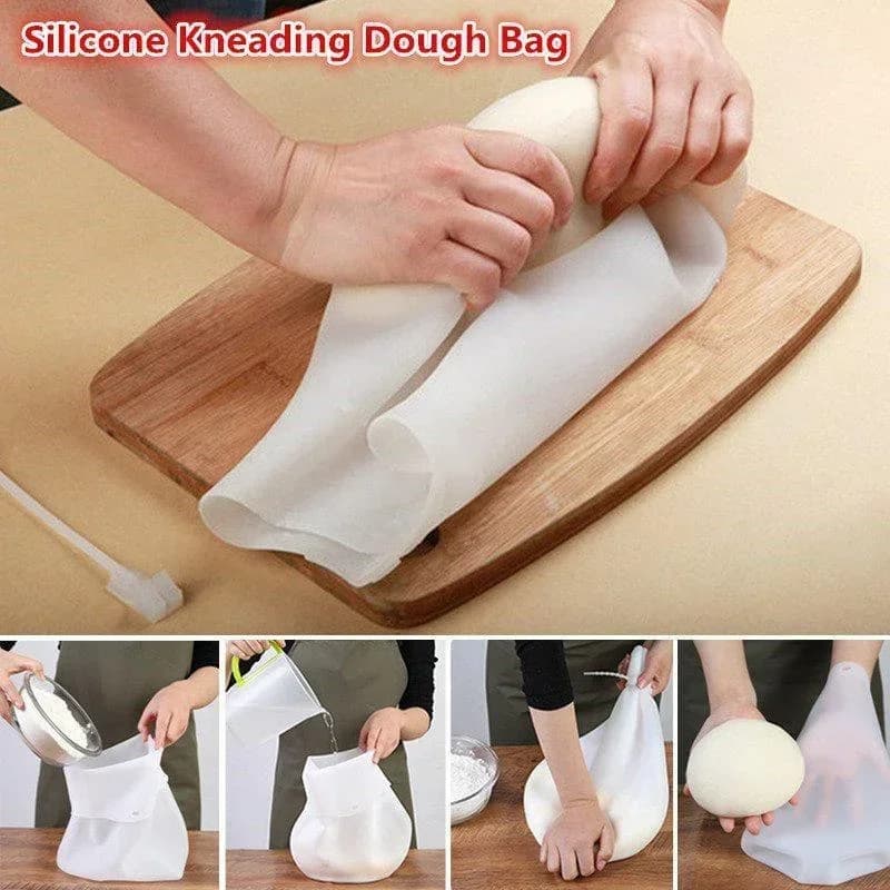 Silicone Kneading Bag, Food Material, Versatile Bag Mixer for Hangers, Kitchen Tool