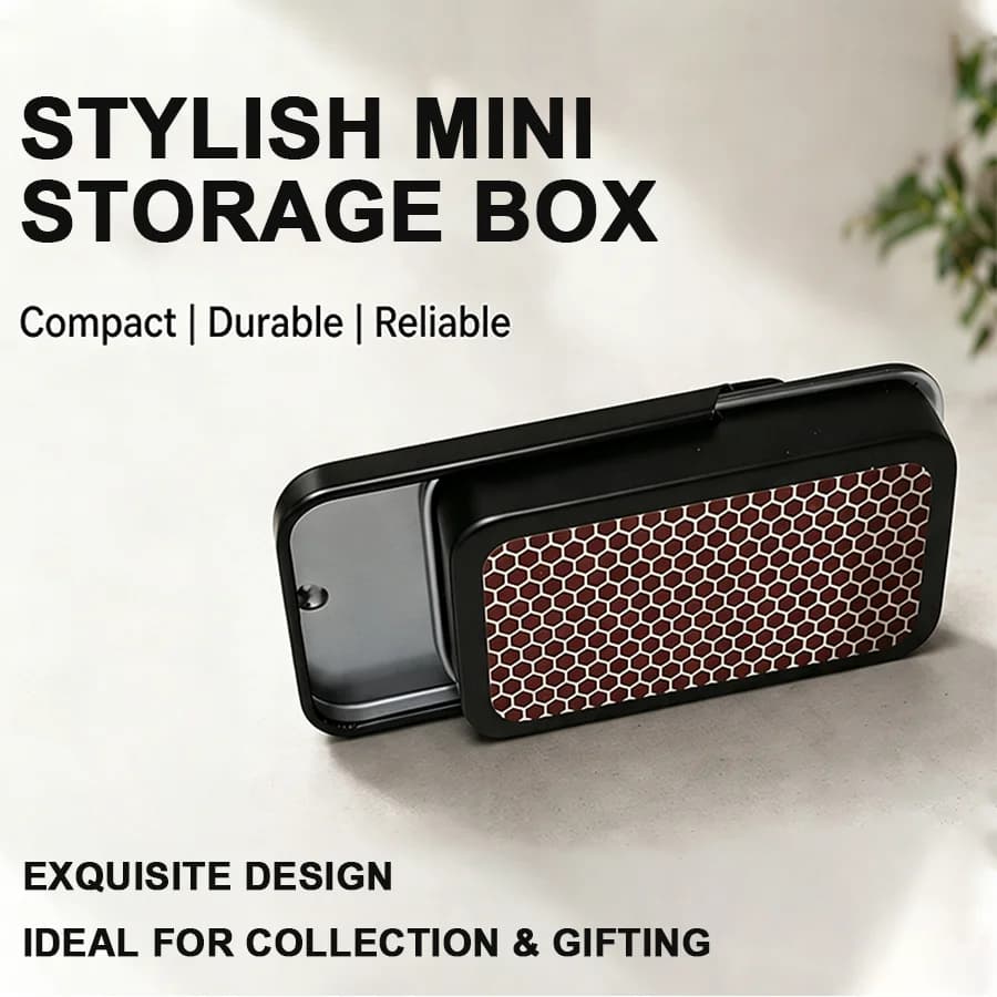 Pink Floral Cat-Patterned Sliding Lid Storage Box, Portable Mini Case for Jewelry And Small Trinkets. Empty Inside, Ideal Gift for Easter, Christmas, Valentine'S Day metal match box