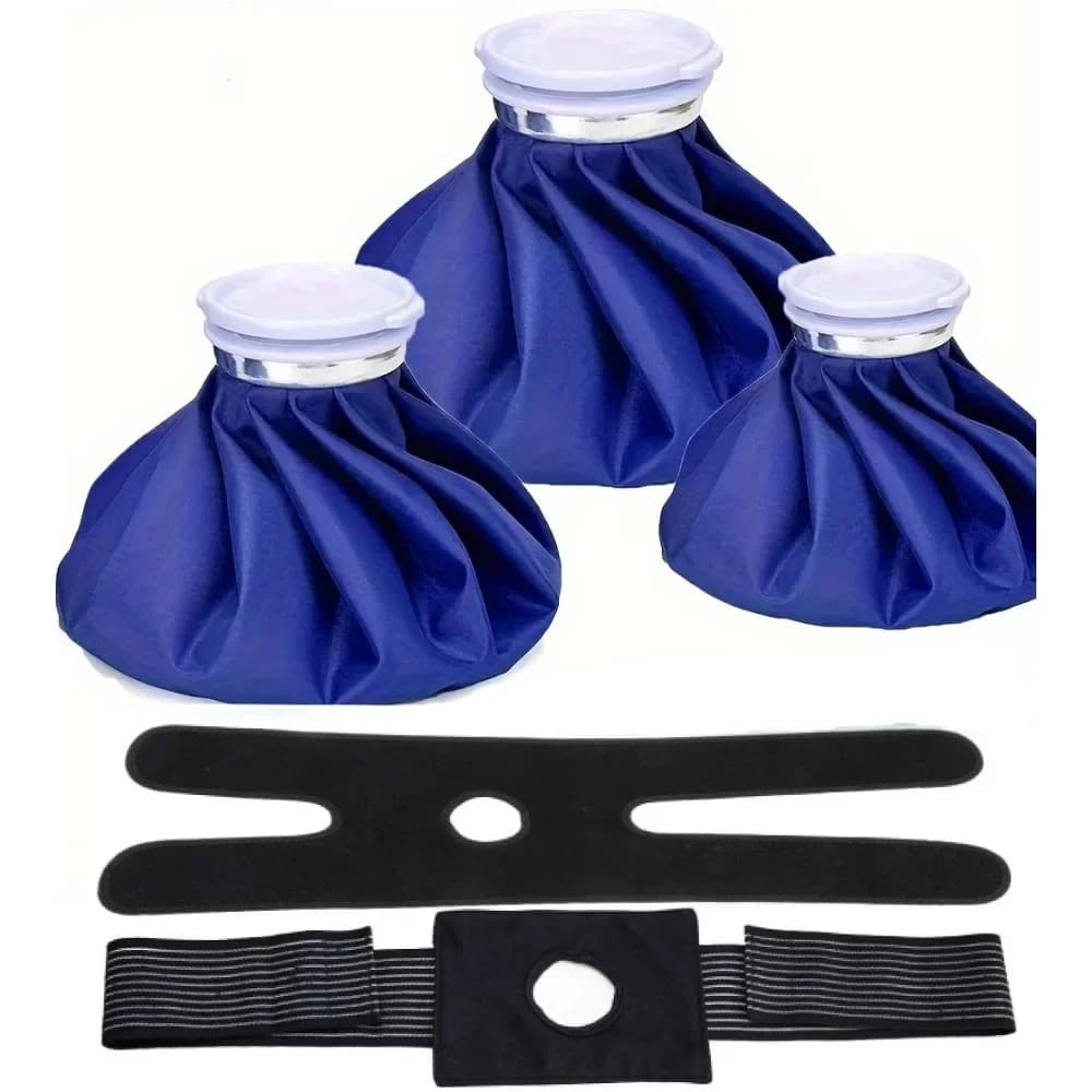Reusable Ice Bag Elastic Breathable Support Wrap Hot And Cold Therapy 6' 9' 11' for Sports Injuries And Pain Relief