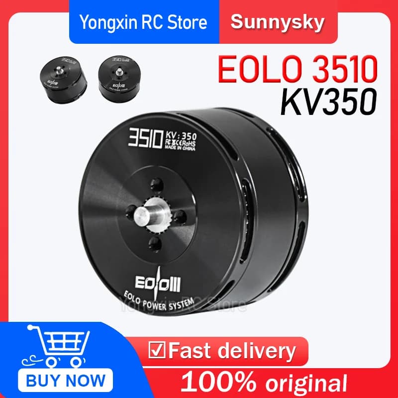Motore Brushless SUNNYSKY EOLO 3510 KV350 per Droni Multirotore Quadricottero con ESC 30A