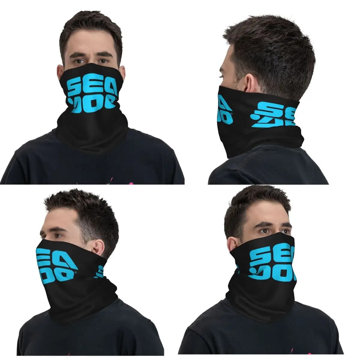 Sea Doo Team Rxt Brt Marine Bandana Neck Cover Printed Mask Scarf Warm Balaclava For Men Women Adult Washable