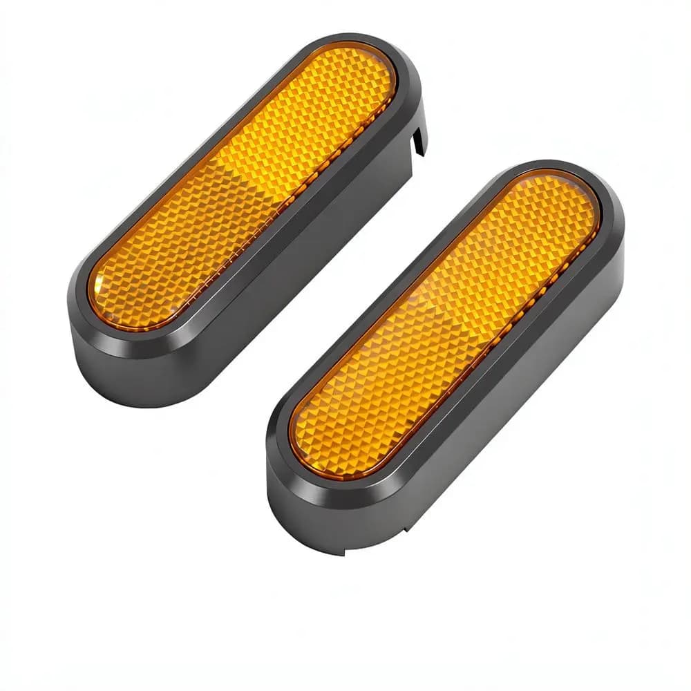 For For Mi5 Electric Scooter Rear Hub Side Reflective Cover Decorative Protection Cap Scooter Maintenance Part