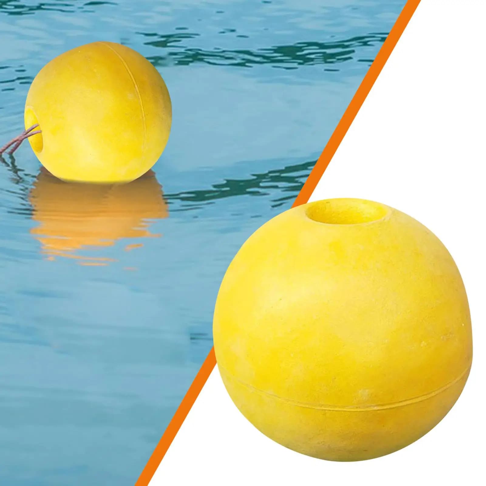 Boa di marcatura da pesca Galleggianti di corda marina Stabilizzatori per kayak per barca Piscina Trail Dock Sci per sci