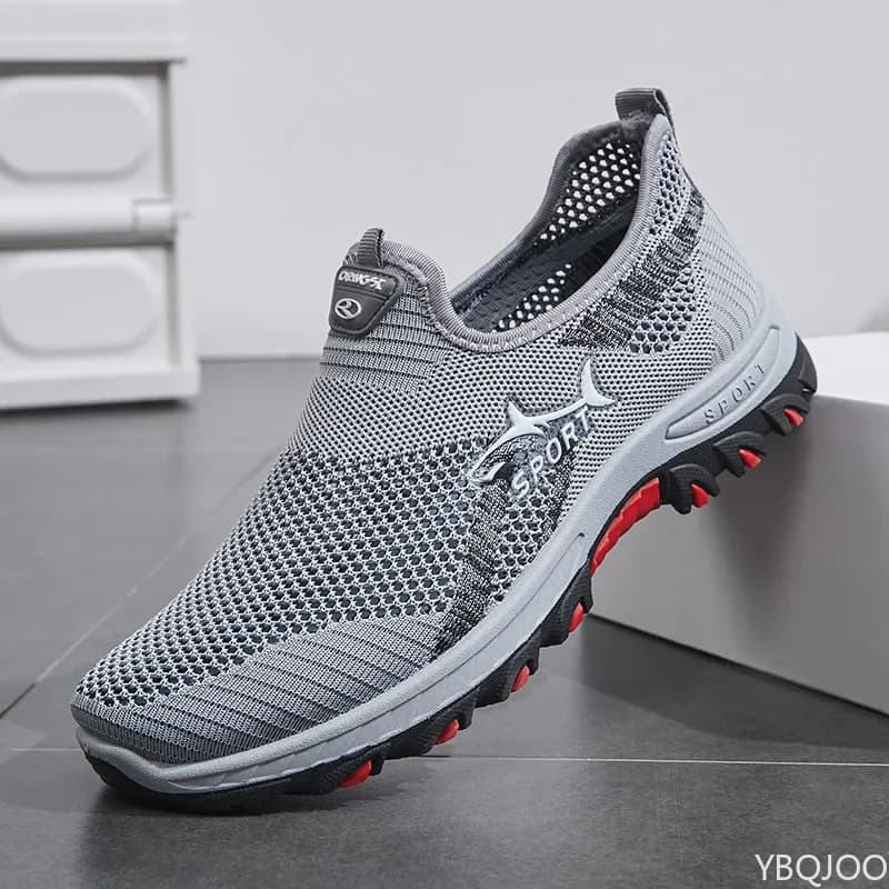 Men's Fashionable Mesh Breathable Casual Sport Shoes Men's Vulcanized Shoes With Soft Sole Zapatos De Hombre