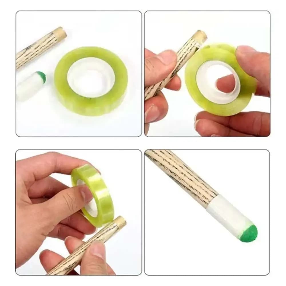 10Pcs/pack Slip-on Billiards Cue Tips Replacement Cover Snooker Accessories Tip Protector Plastic 9/10/11/12/13mm Pool Cue Stick