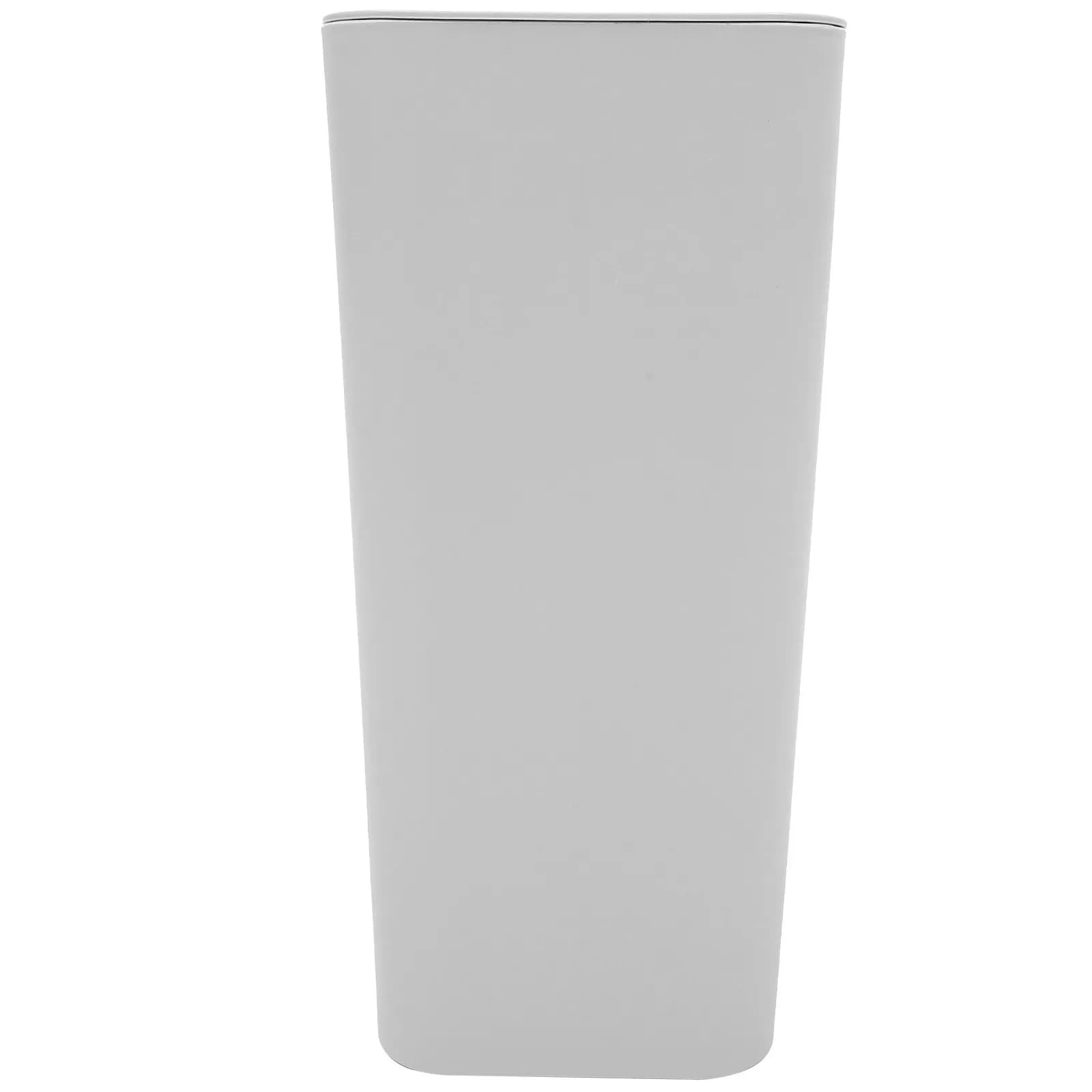 Cestino per Rifiuti in Plastica con Coperchio, Contenitore Compatto per Bagno, Piccolo Cestino per Cucina, Soggiorno, Toilette, Camera da Letto, Ufficio, Casa