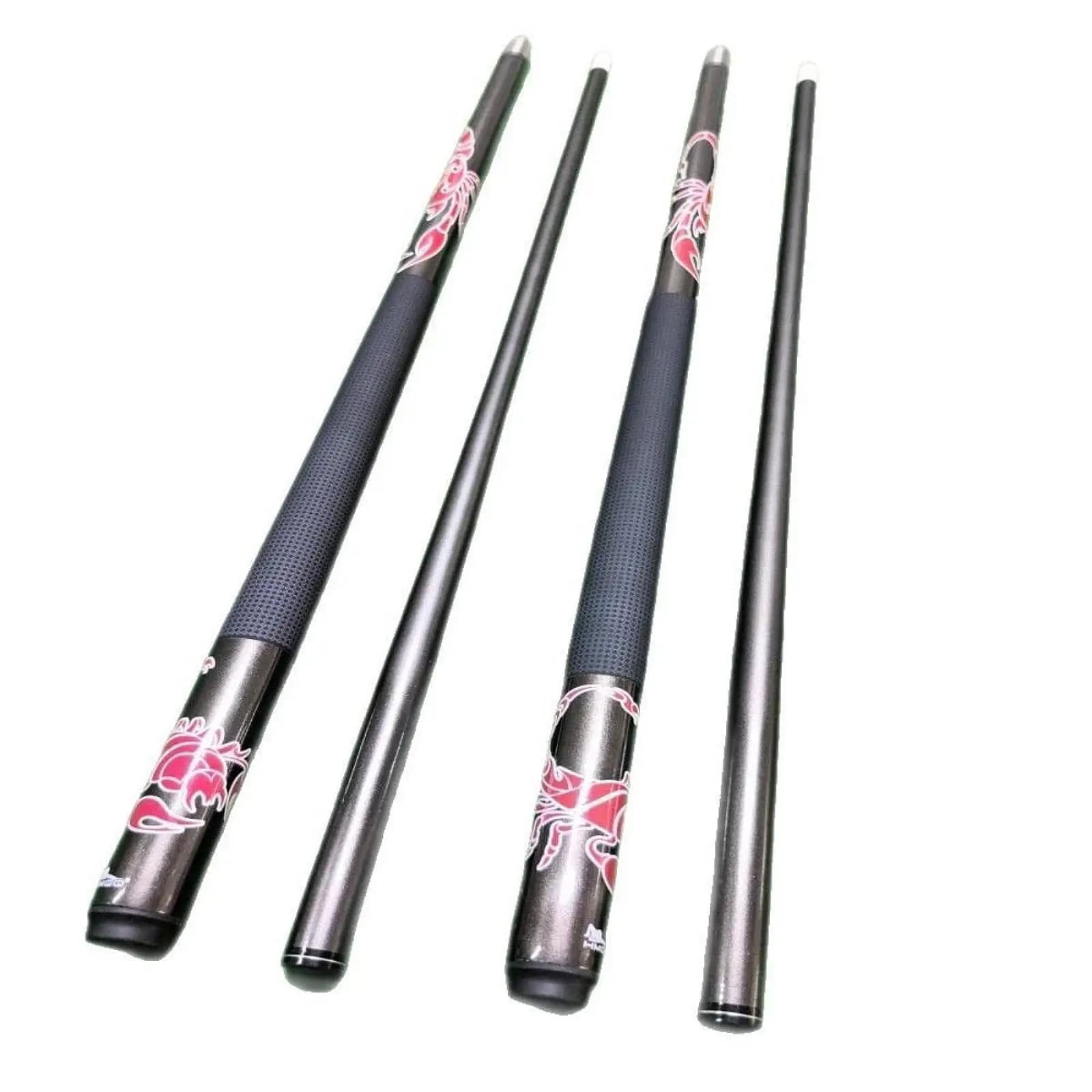 Stecca da Biliardo Professionale in Fibra di Carbonio con Punta da 13mm per Sala Giochi
