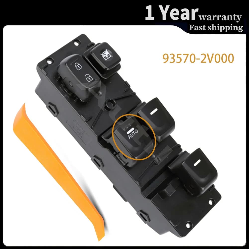 Per Hyundai Veloster 2012 2013 2014 2015-2017 Anteriore Sinistro Master Finestra di Energia Elettrica Interruttore Sollevatore Pulsante di Controllo 93570-2V000