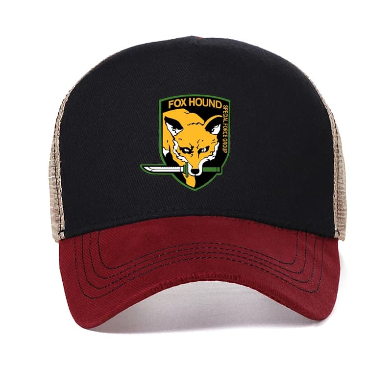 Cappellino da baseball in rete Fox Hound, alla moda, estivo, casual, snapback, forze speciali, cappelli outdoor, Bone
