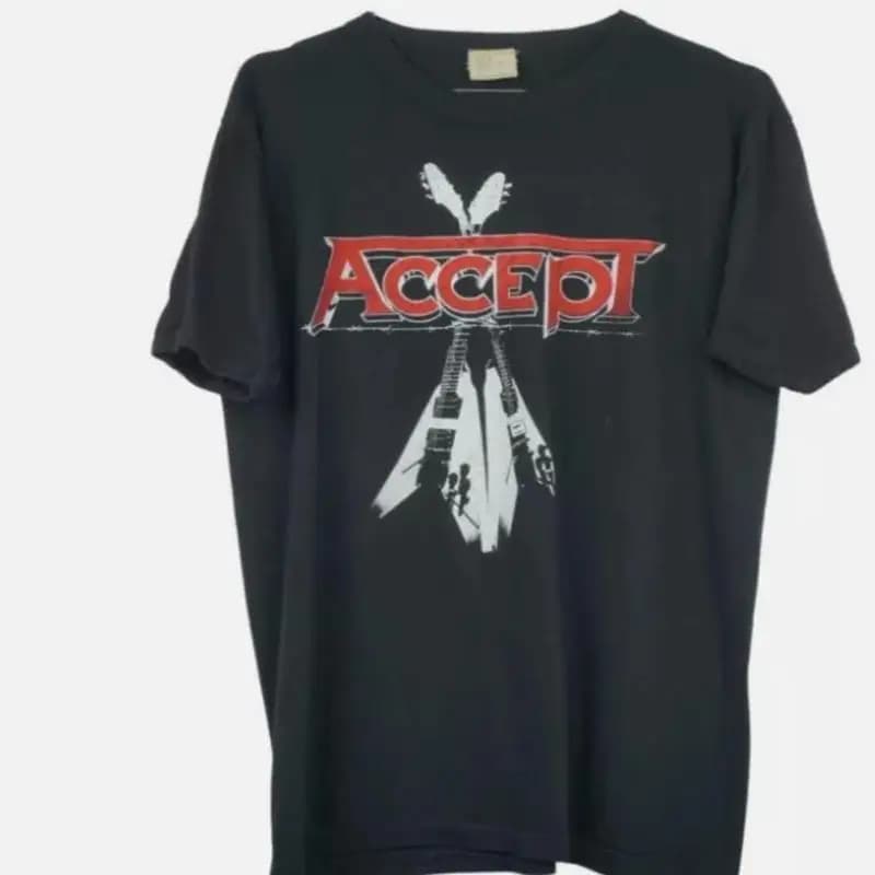 Remake accetta la maglietta Heavy Metal Band unisex a grandezza naturale
