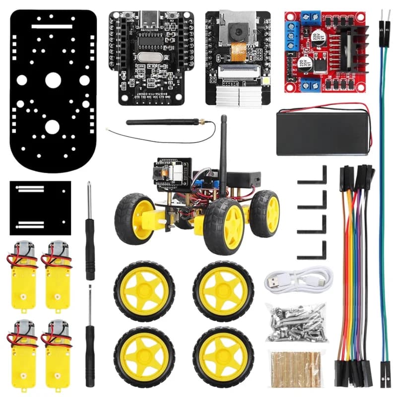 Kit robot ESP32 per intelligenza artificiale, programmazione Arduino e dispositivo di controllo dell'automazione WiFi
