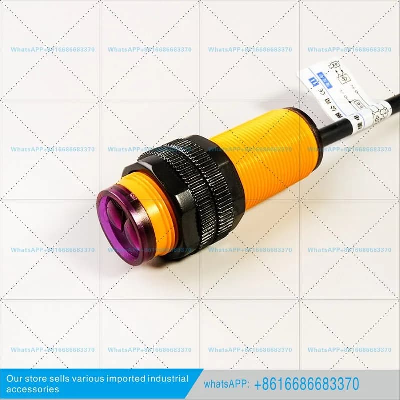 E18-D80NK diffuse reflection sensor NPN normally open sensor infrared photoelectric switch proximity obstacle avoidance device
