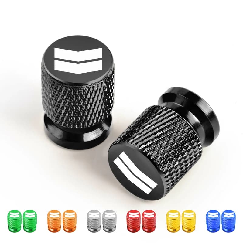 2 Pezzi Tappi Coprivalvola Ruota Moto CNC per Bici MTB Haro - Accessori