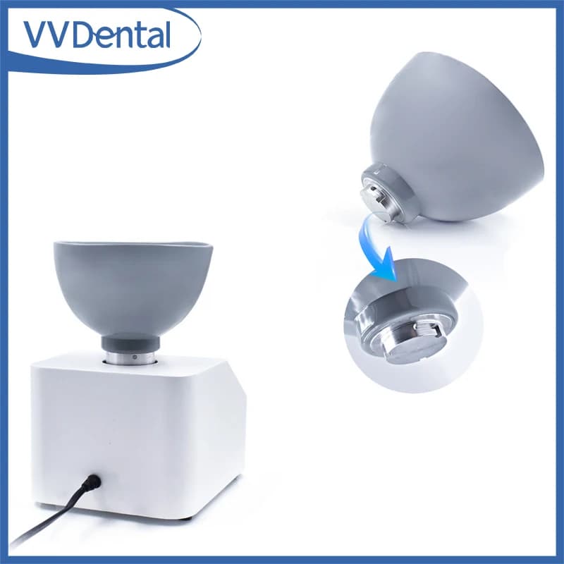 VVDental Dental Mixer for Alginato 300rpm 100-700ML, Alginate Mixer for Dentali Impronte, Gesso Mixer for Dentale Printing Materials