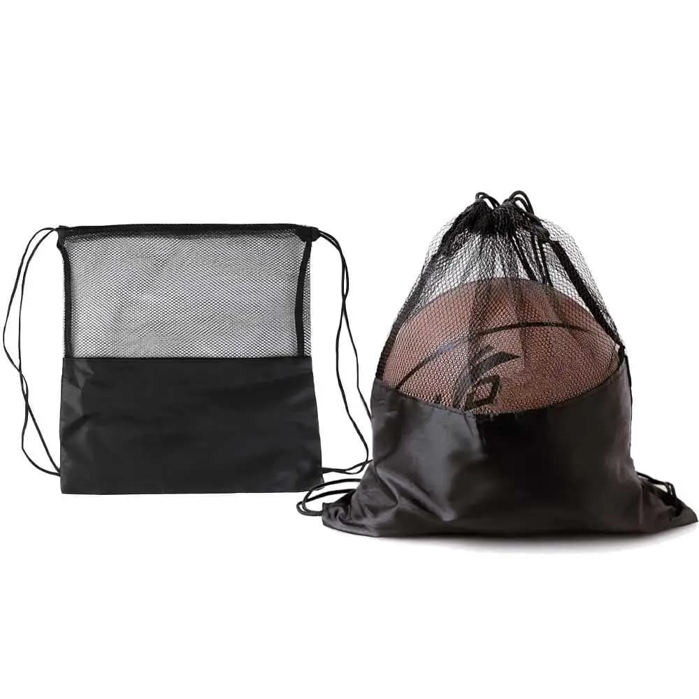 Volleyball Outdoor Sports Multifunctional Drawstring Basketball Storage Bag Storage Bags Half Mesh Bag Football Storage Bags