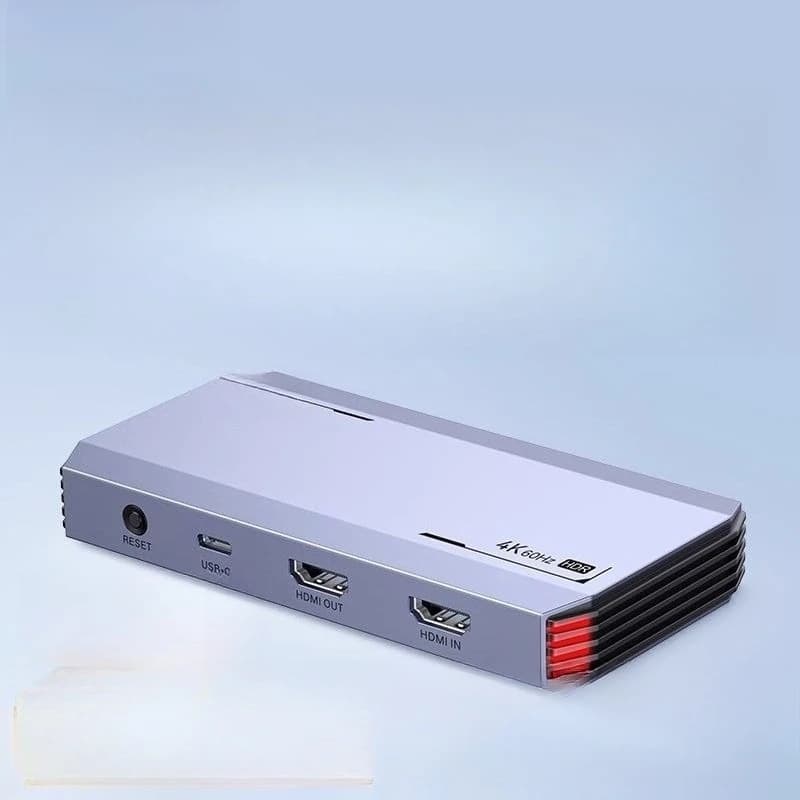 Scheda di acquisizione video, dispositivo di registrazione audio e video 4K ad alta definizione HDMI dedicato per trasmissioni in diretta, registratore schermo PS5