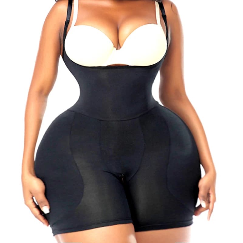 AfruliA Shaper per tutto il corpo Butt Lifter Body Shapewear Biancheria intima imbottita Glutei finti Cuscinetti per anca Enhancer Fajas Cintura colombiana