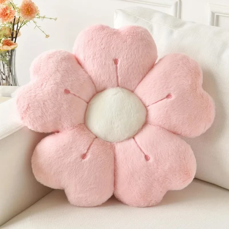 Soft flower shape plush cushion - Comfortable and cute mattress and decorative cushion for sofa Chair cushion Floor cushion