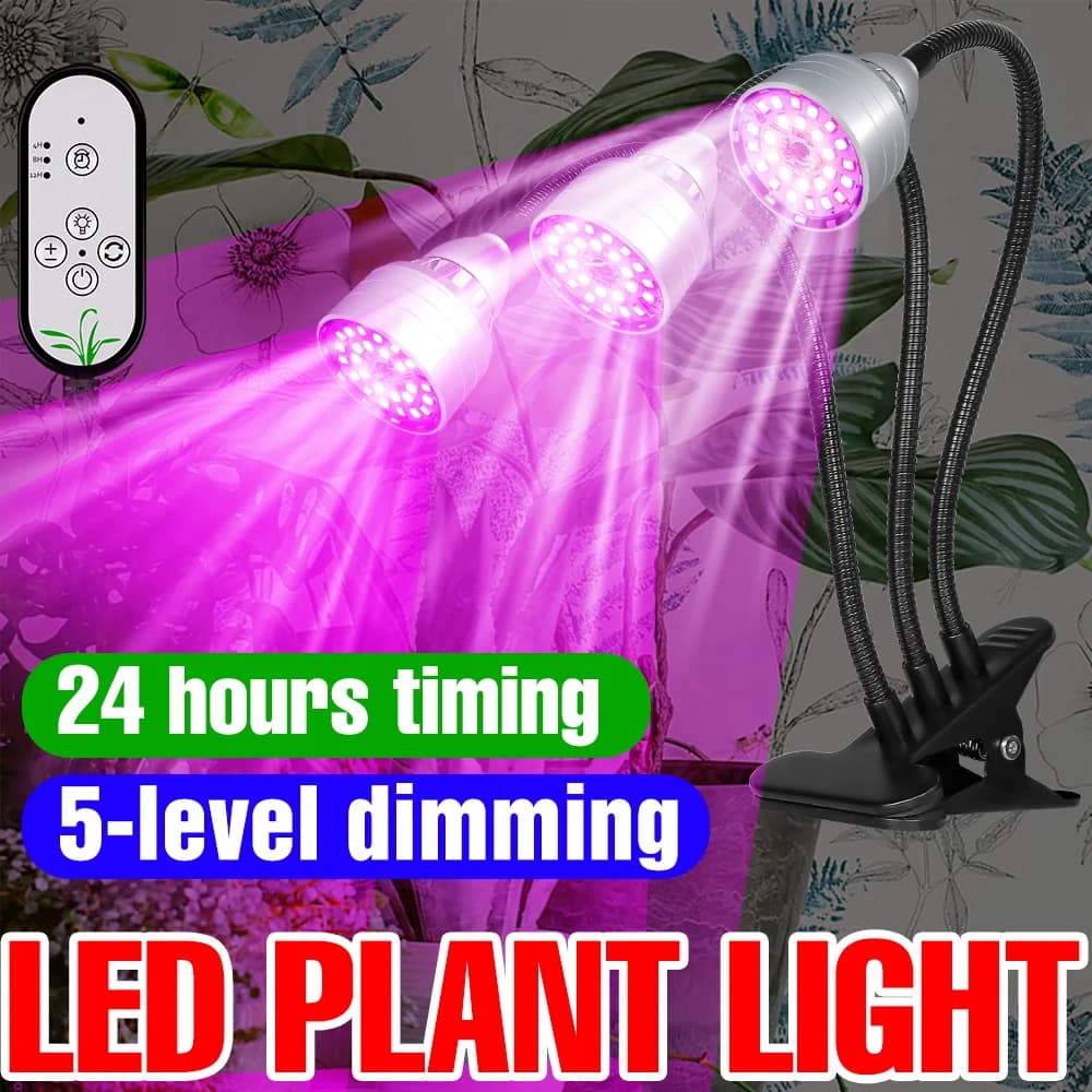 5V Full Spectrum LED Grow Lights USB Indoor Plant Cultivation Lamp Greenhouse Tent Vegs Potted Flowers Seedings Fill Lighting